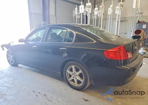 2003 Infiniti G35 Base z USA, uszkodzony, nr VIN JNKCV51E93M313808